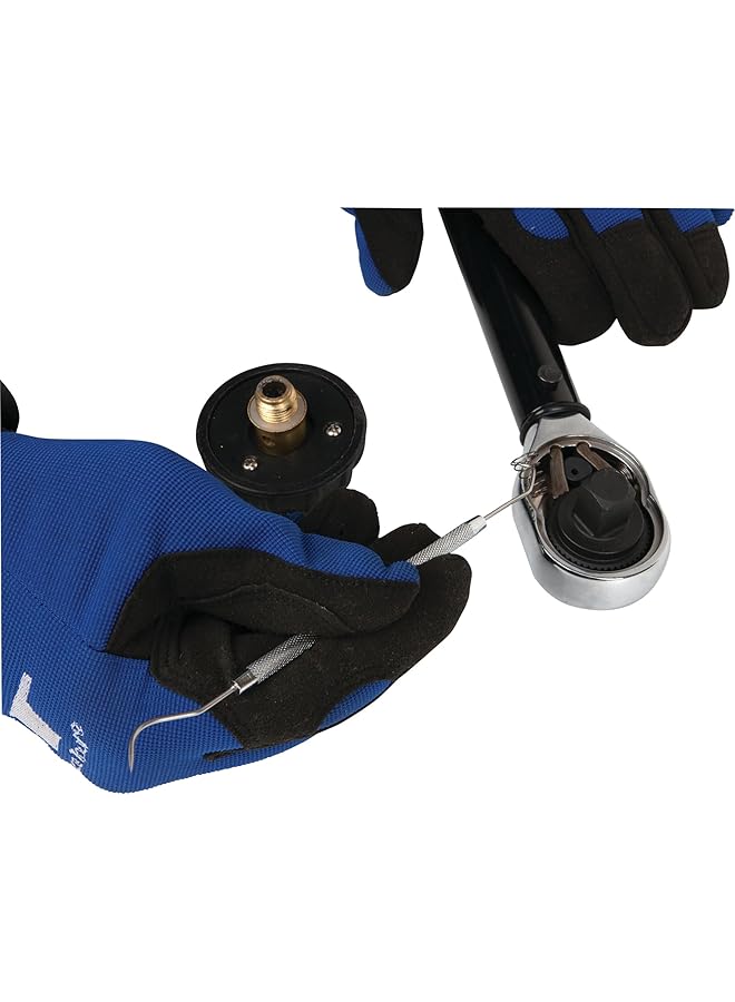 بيرفورمانس تول مجموعة W80749 من 4 قطع من أدوات الالتقاط والخطاف الدقيقة مع رؤوس من الفولاذ المقاوم للصدأ - مثالية للصائغين والميكانيكيين والصيادين وإصلاح الأسلحة والمزيد - Image 4