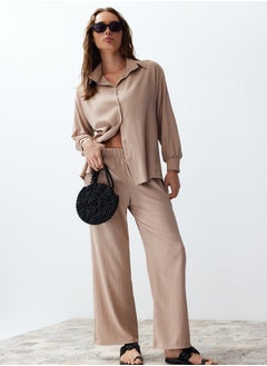 Stone Woven Shirt-Pants Set TWOSS24AU00066