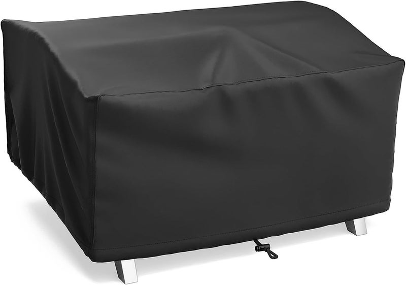 NUPICK 24 Inch Table Top Grill Cover for Cuisinart CGG-306, Royal Gourmet 24" Griddle, Ninja OG751, Nexgrill 820-0033, Pit Boss 75275 & PB336GS and Most 2-Burner Portable Grills, Come with Grill Brush Global simple assemble options - Image 1