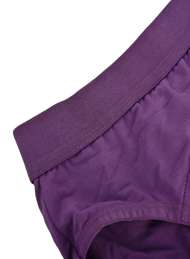 BAMBOOLOGY Bamboo Fabric Adult Women Diaper | Hygienic Comfort pack of 2 (Purple & Black, L) - Image 4