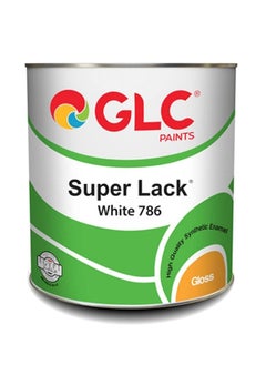 جي أل سي عبوة GLC دهان سوبر لاك أبيض 786  820 جم 