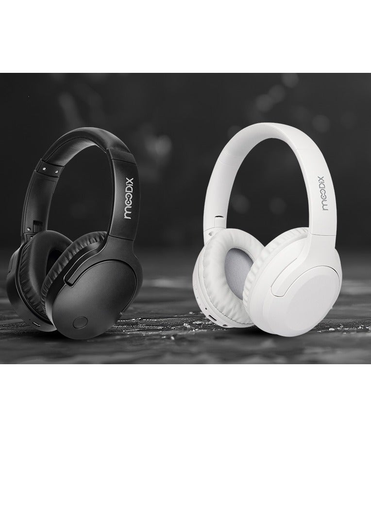 moodix Moodix KO23BT1100B Wireless Bluetooth On-Ear Headphones, iPhone and Android Compatible, Black  - Image 3