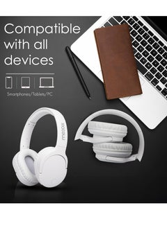 moodix Moodix KO23BT1100B Wireless Bluetooth On-Ear Headphones, iPhone and Android Compatible, Black  - Image 5
