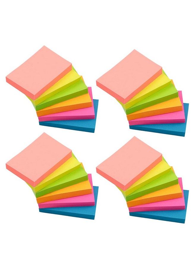 VANZAVANZU Sticky Notes Vanzavanzu Selfstick Notes 2X3 In 24 Pads 100 Sheets Pad 6 Bright Colors Easy Post Notes ( 3X2 In 24 Pads ) - Image 1