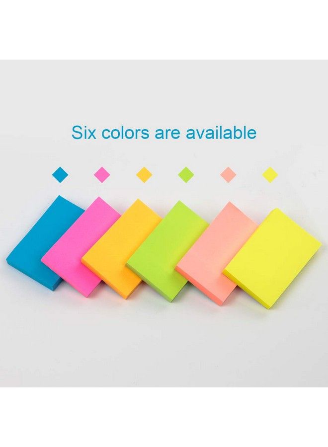 VANZAVANZU Sticky Notes Vanzavanzu Selfstick Notes 2X3 In 24 Pads 100 Sheets Pad 6 Bright Colors Easy Post Notes ( 3X2 In 24 Pads ) - Image 5