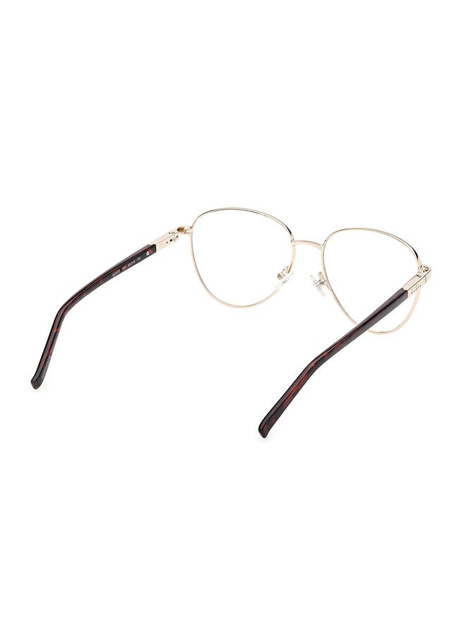 GUESS Unisex Round Eyeglass Frames Shiny Pale Gold GUESS GU303705251 51 mm - Image 5