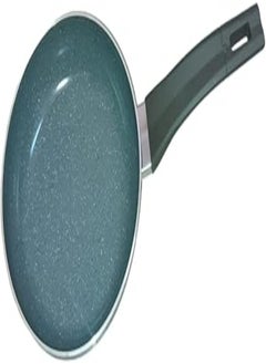 TRUEVAL Trueval Premium Granite Fry Pan, Size 20, Gray 