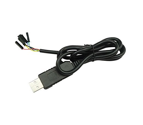 Ferwooh USB to TTL Serial Cable Adapter FTDI Chipset FT232 USB Cable TTL 5V for Arduino for ESP8266 - Image 1