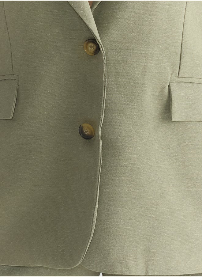 trendyol Fitted Blazer Jacket TWOAW25BC00025  - Image 3