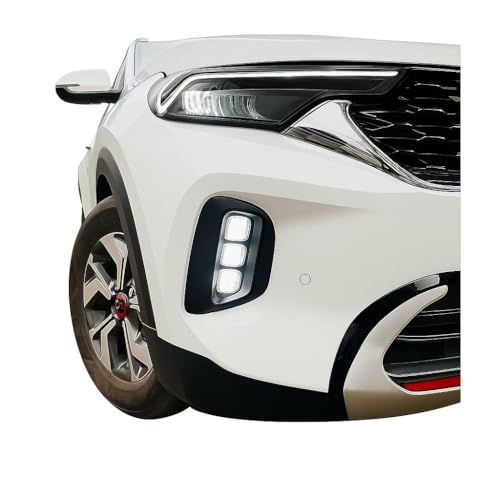KD K D LED Fog Lamp Set For KIA Sonet With Complete Kit (PAIR) 2020-2022 - Image 3
