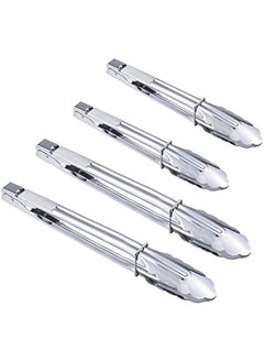 Stainless steel food clips large thick steak chicken steak barbecue clips barbecue clips baking tools food bread clips（5个装）
