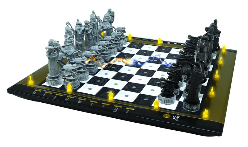 Lexibook Harry Potter Electronic Chess Game with Tactile Keyboard and Light and Sound Effects 32 Pieces 64 Levels of Difficulty Family Board Game CG3000HP
