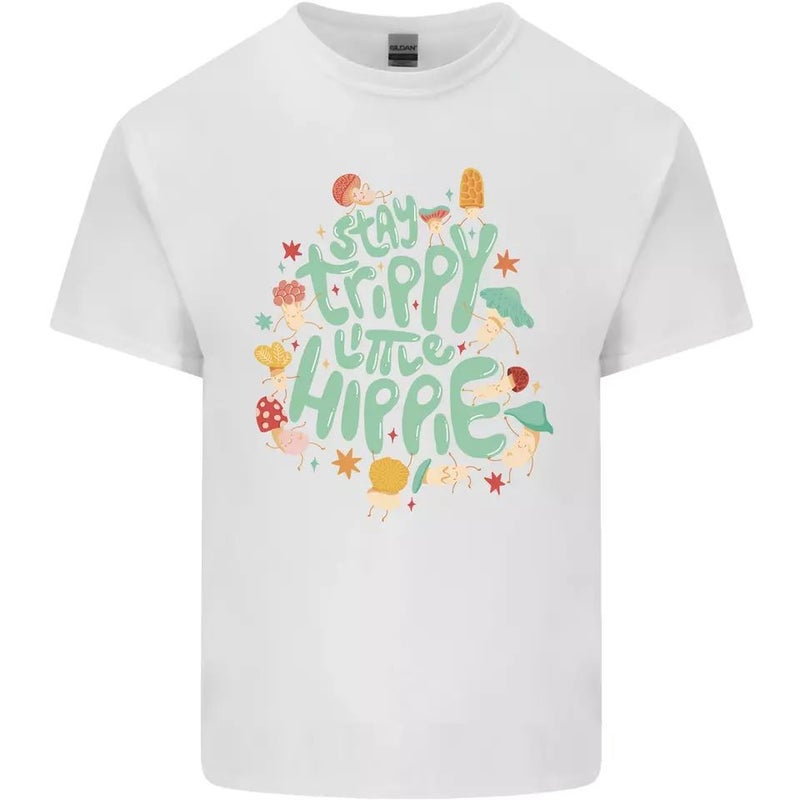 Stay Vertigo Before Hippie Men'S T-Shirt Fashion Pattern Printed High Street Short Sleeve Summer Sale - Image 2