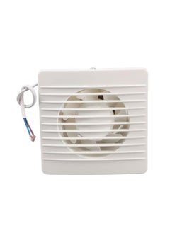 Thoraya Exhaust Fan 4 Inch Square ABS High Speed Through Wall Installation Ventilation Fan for Kitchen Bathroom  - Image 1
