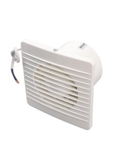 Thoraya Exhaust Fan 4 Inch Square ABS High Speed Through Wall Installation Ventilation Fan for Kitchen Bathroom  - Image 3