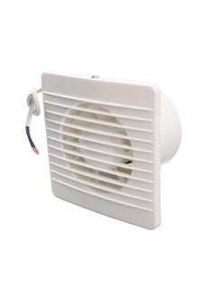 Thoraya Exhaust Fan 4 Inch Square ABS High Speed Through Wall Installation Ventilation Fan for Kitchen Bathroom  - Image 2