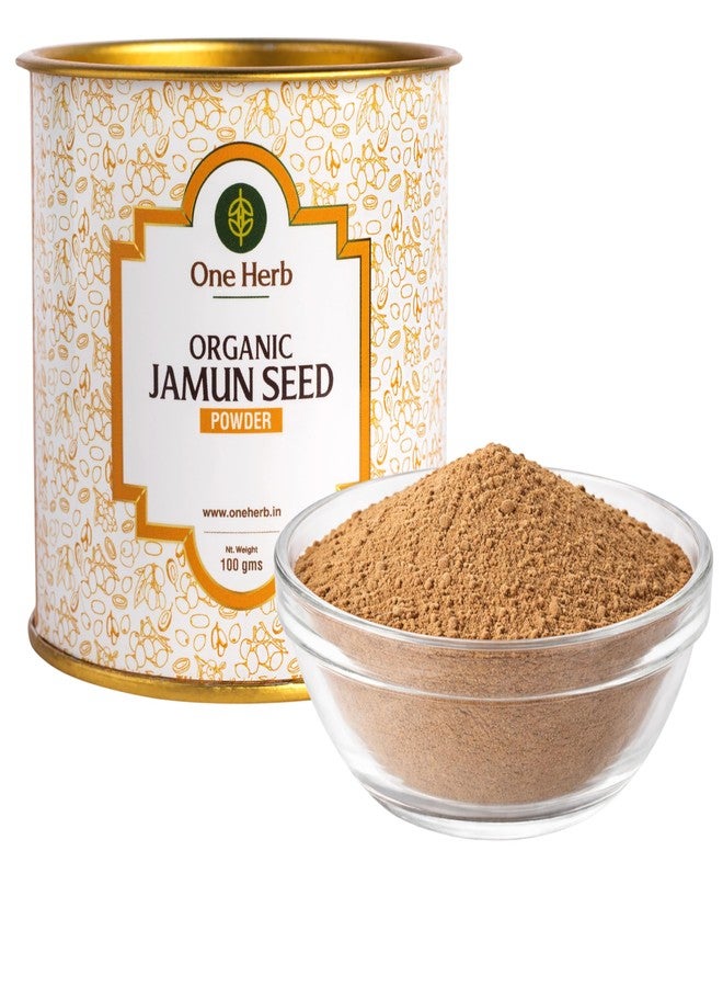 One Herb مسحوق بذور الجميز العضوي من ون هيرب - ١٠٠ غرام | سيزيجيوم كوميني | مسحوق أعشاب للصحة اليومية | مكون واحد | بدون إضافات - Image 1