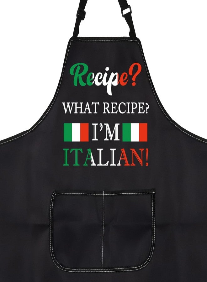 PXTIDY Funny Italian Cooking Apron - Italy Stylist Gift - Italian Mom Kitchen Apron (Recipe Apron) - Image 2