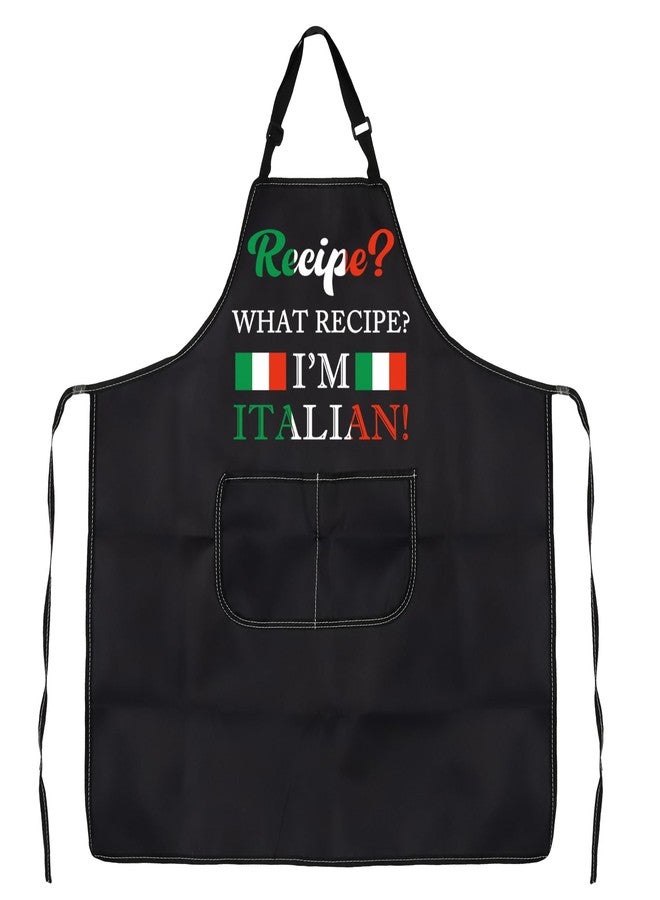 PXTIDY Funny Italian Cooking Apron - Italy Stylist Gift - Italian Mom Kitchen Apron (Recipe Apron) - Image 1