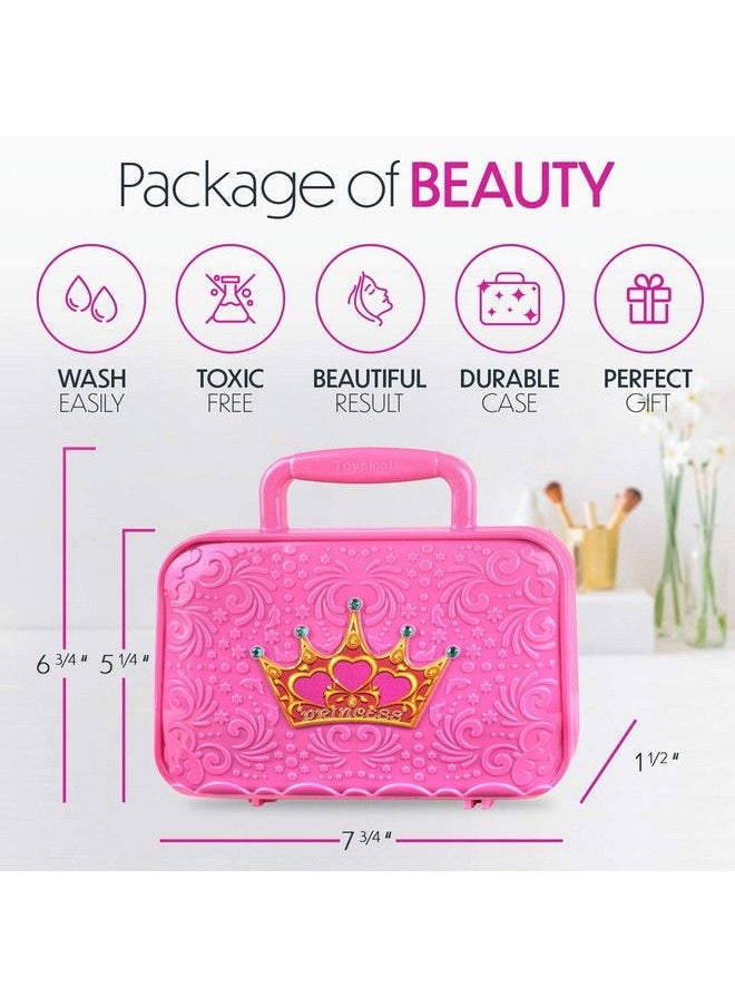 Toysical Kids Makeup Kit For Girl Kids Makeup With Remover Washable Non Toxic Pretend Makeup For Little Girl Princess Girls Toys Girls Birthday Gifts Age 3+ Year Old  - Image 5
