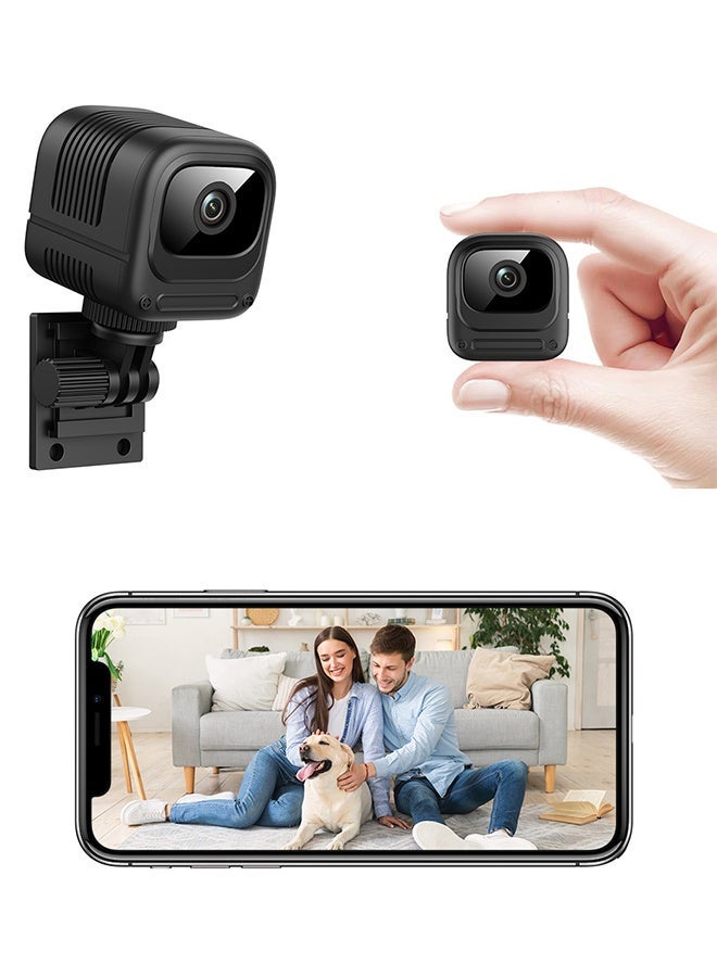 Generic Generic W08 Minihd Battery Life Camera Wireless Remote Monitor Camera Tiny Home Camera Need Plug Body Cam Z10B851E5B2AAE3353087Z