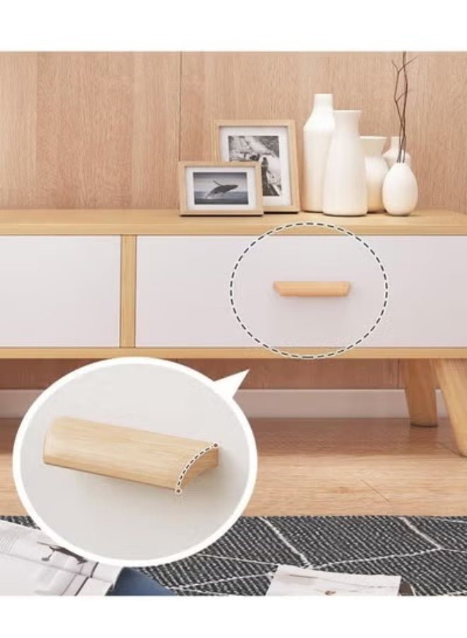 fashionhome Multipurpose Modern Upgraded Design TV Table Retractable Length Television Cabinet Combination Set 15mm Thickness Wood Sheet Table Multicolor Living Room Home Furniture 120-198x40x50 Centimeter - Image 5