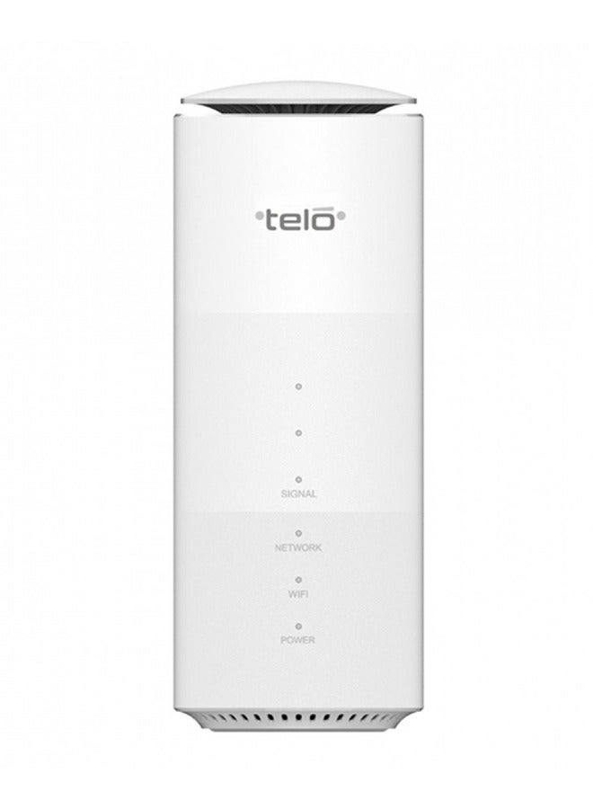 telo Ultra-fast 5G Wireless Home WiFi 6 Router White - Image 1