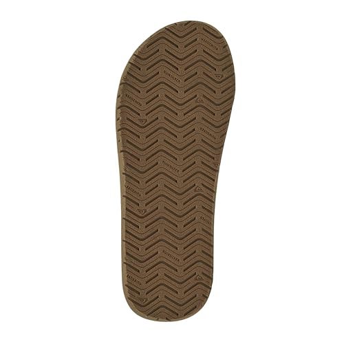 Quiksilver Men's Monkey Wrench 3 Point Sandal, Black/Black/Brown, 8 M US - Image 5