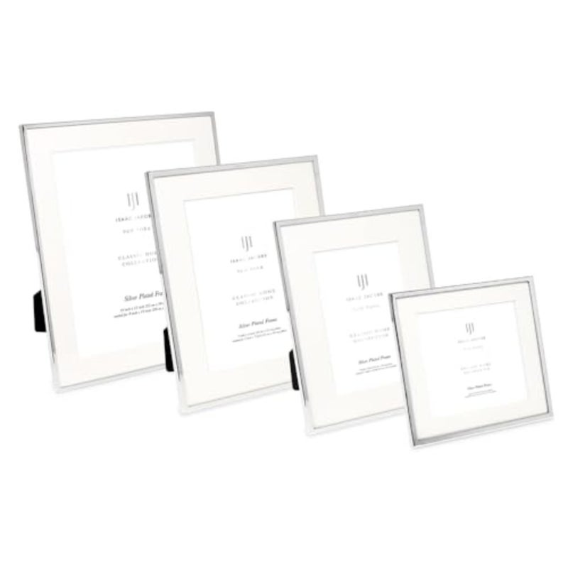 10x12 Matted 8x10 Silver Metal Picture Frame, Classic Metal Photo Frame Made For Tabletop and Hanging Display, Home and Office Décor, Photo Gallery and Wall Art (10x12 (Matted 8x10), - Image 5