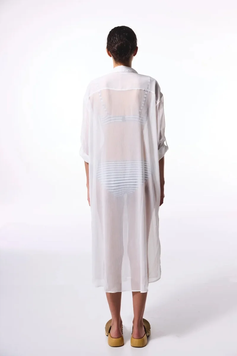 Penti PENTI Iyos Chiffon Long Shirt
