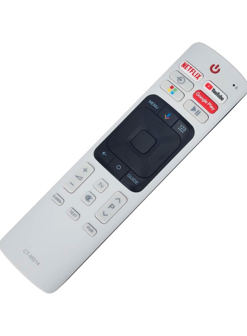 هايسنس جهاز التحكم عن بعد الجديد والأصلي ERF3N69H لتلفزيون Hisense، يدعم Netflix وYouTube وGoogle Play - Image 2