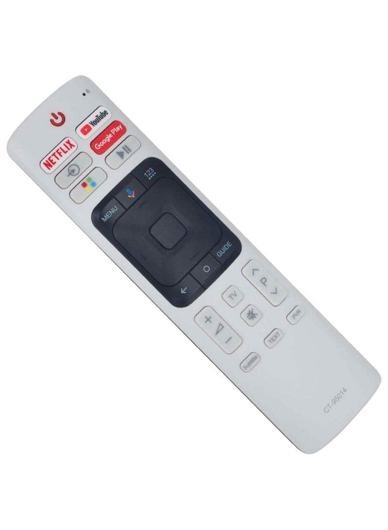 هايسنس جهاز التحكم عن بعد الجديد والأصلي ERF3N69H لتلفزيون Hisense، يدعم Netflix وYouTube وGoogle Play - Image 3