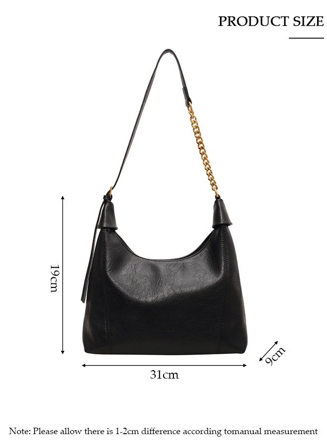DUNISO Handbags for Women, PU Leather Crossbody Bag, Shoulder Bag for Adjustable Shoulder Strap, Large Capacity Portable Satchel, Fashion Shoulder Bag for Ladies - Image 2