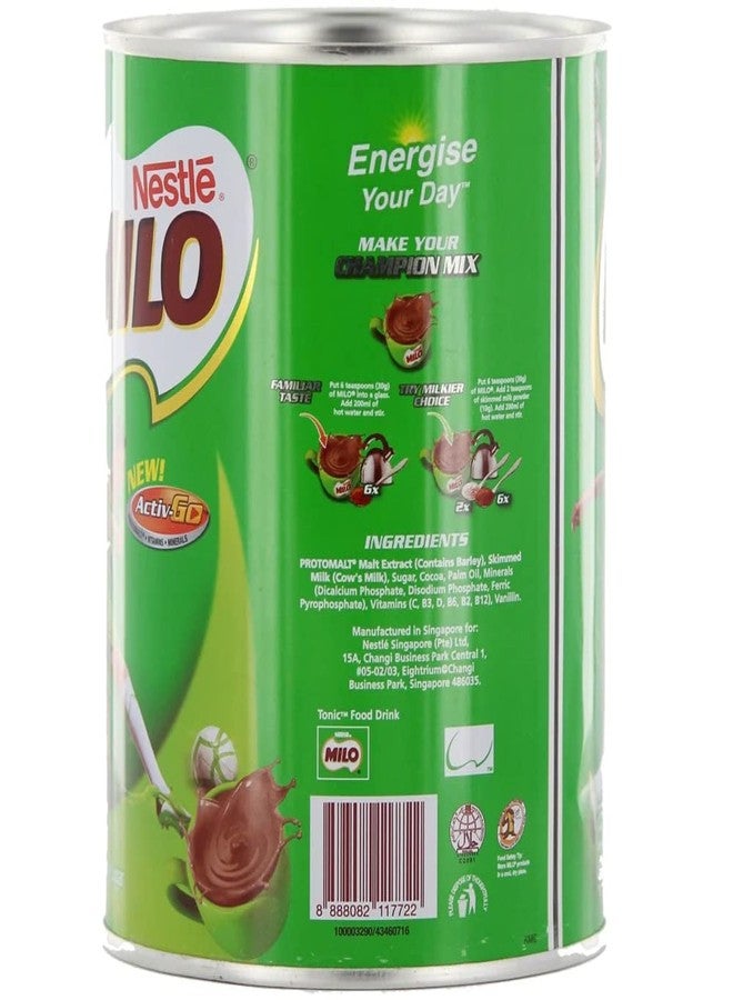 Milo Nestlé Milo Original Activ-Go Chocolate Malt Drink Powder, 14.11 Oz / 400 G - Image 3