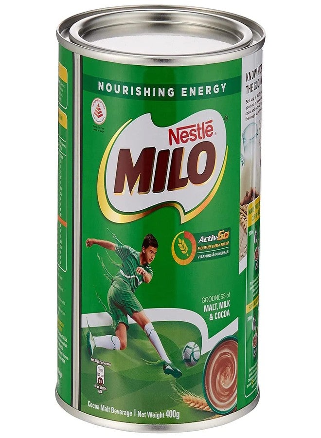 Milo Nestlé Milo Original Activ-Go Chocolate Malt Drink Powder, 14.11 Oz / 400 G - Image 1