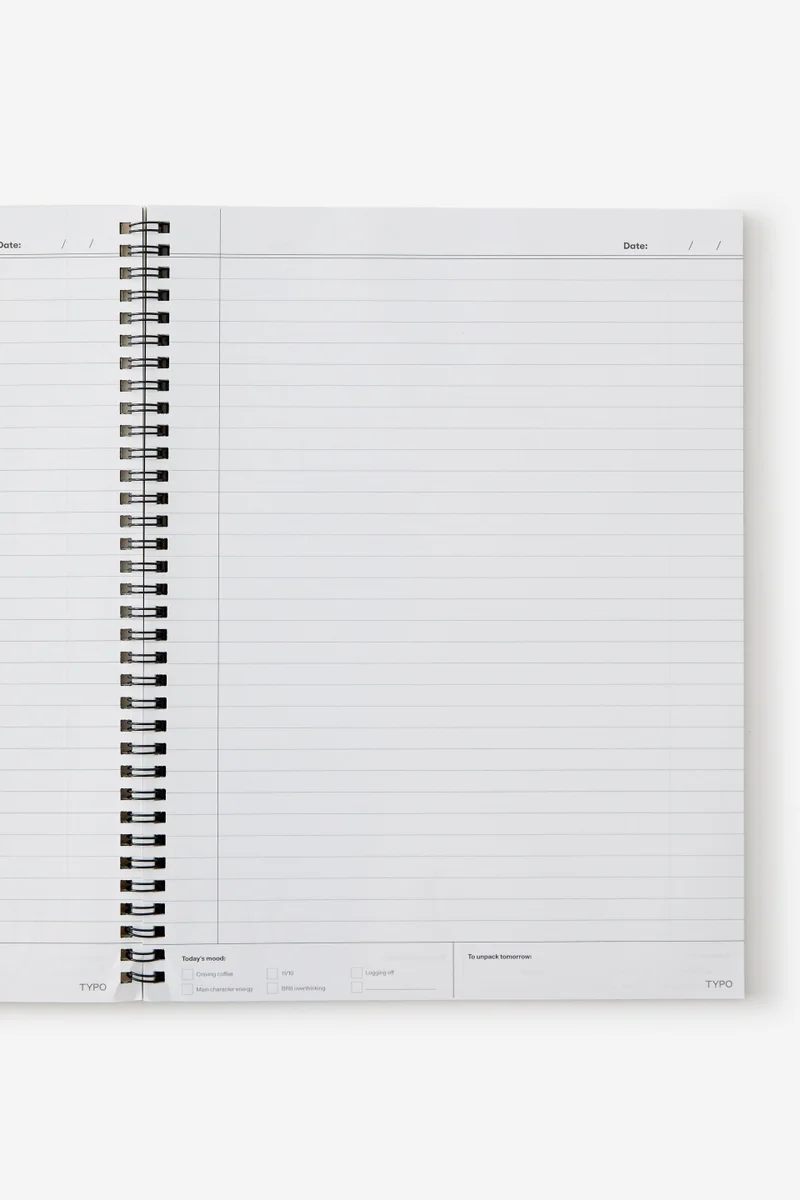 Typo A4 Spinout Notebook V2