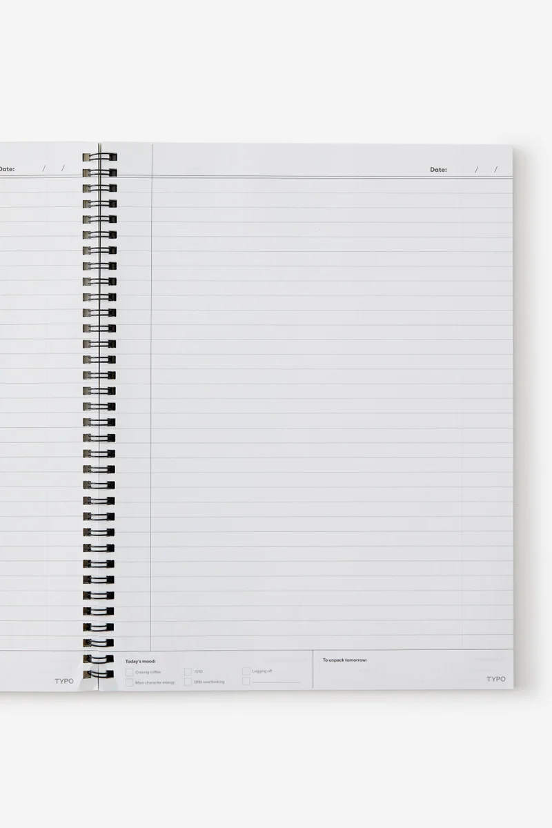 Typo A4 Spinout Notebook V2