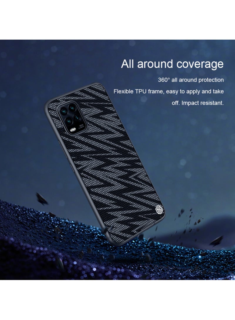 Nillkin Gradient Twinkle cover case for Xiaomi Mi10 Youth 5G (Mi 10 Lite 5G) Black - Image 4