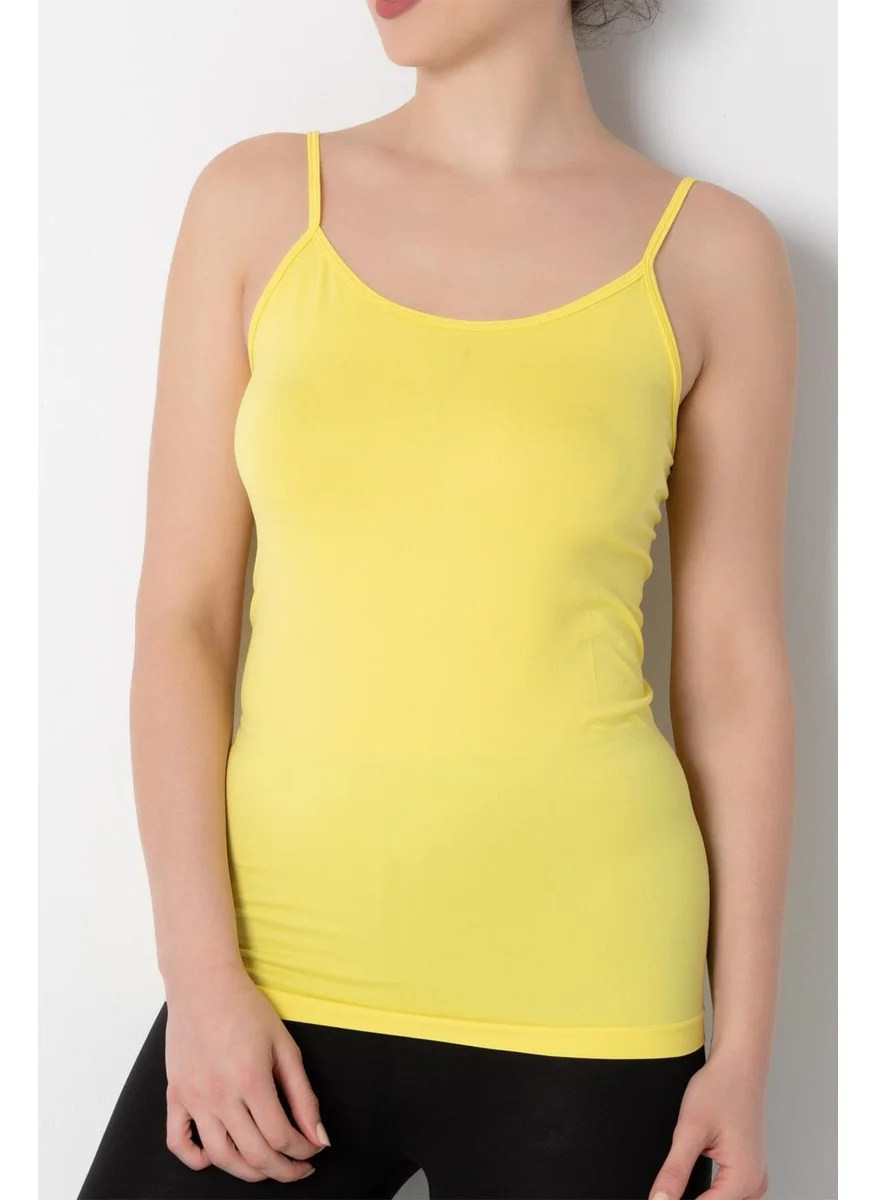 Miorre Women's Thin Strap Seamless T-Shirt