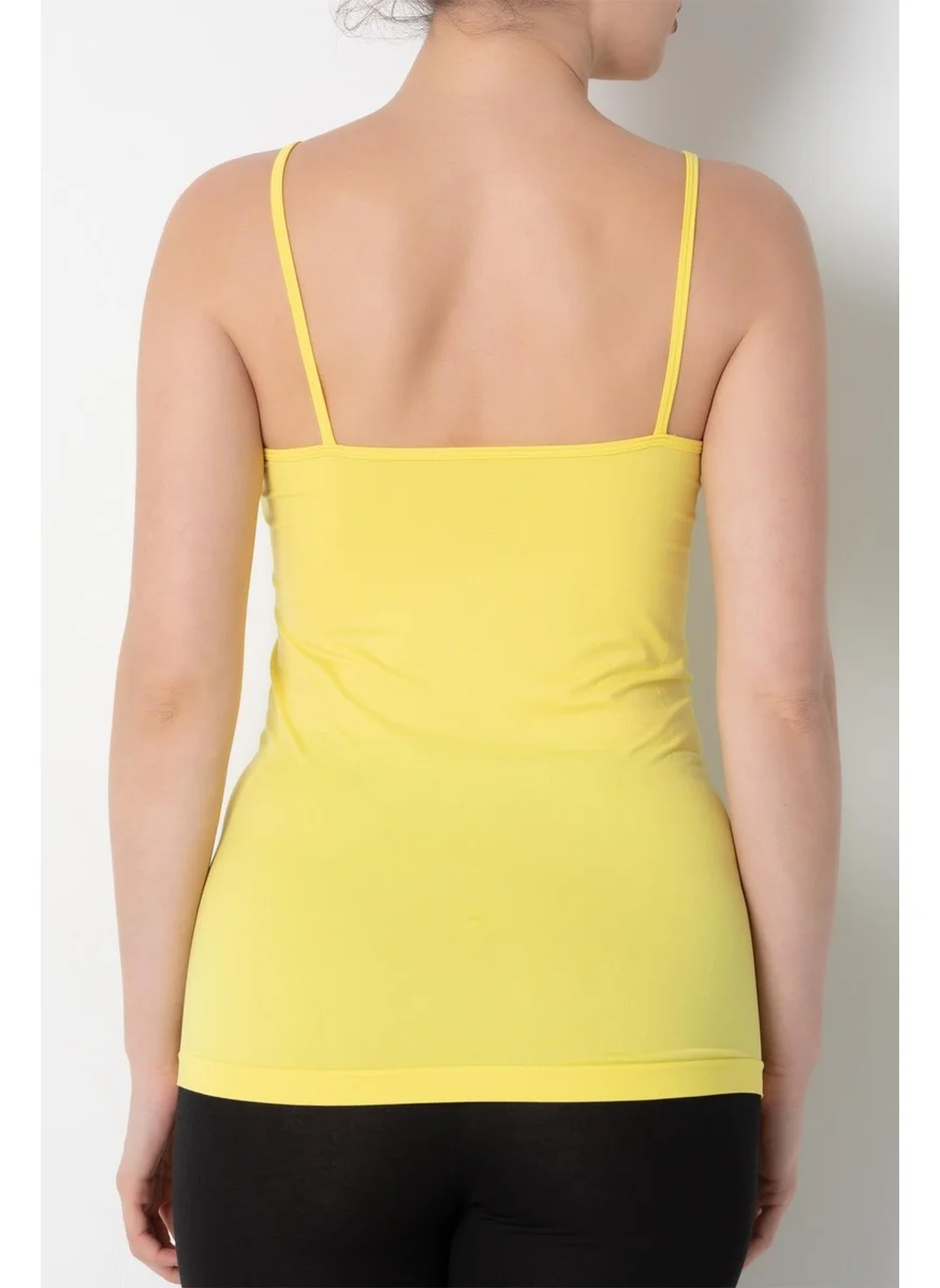 Miorre Women's Thin Strap Seamless T-Shirt