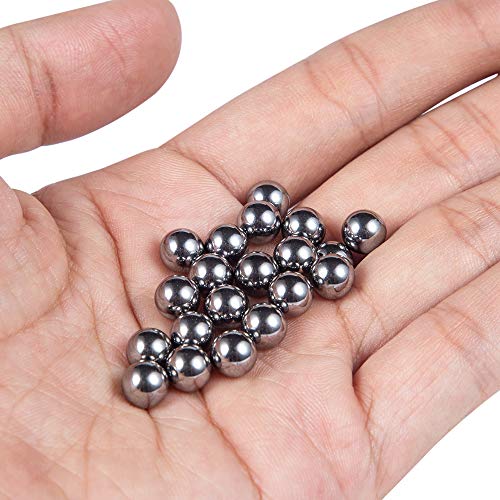 Breezliy 600 Piece 6 Sizes Assorted Loose Bicycle Bearing Balls 1/4" 7/32" 3/16" 5/32" 1/8" and 3/32" - Image 5