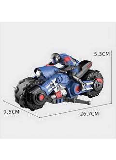 Apexma 2.4ghz Remote Control Rechargeable 1:10 Scale Acrobat Motorcycle - 360° Rotating Acrobat Motor - Full Function Acrobat Stunt Vehicle  - Image 2