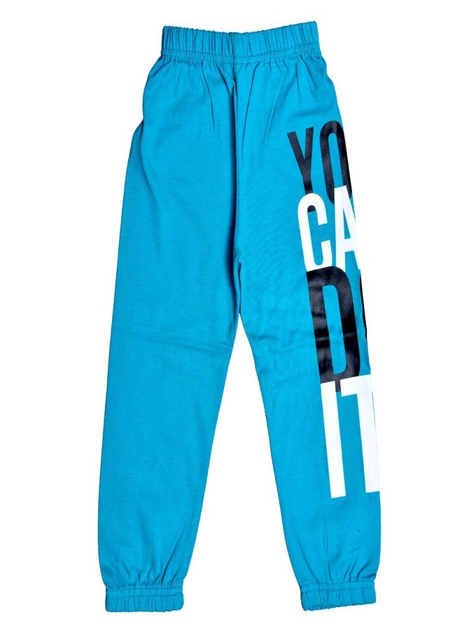 T2F Boy's Cotton Regular Fit Printed Track Pant (Pack of 5) - Image 2