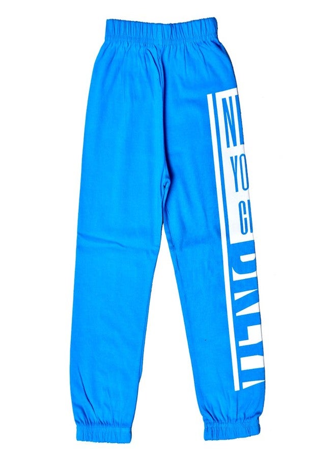 T2F Boy's Cotton Regular Fit Printed Track Pant (Pack of 5) - Image 5