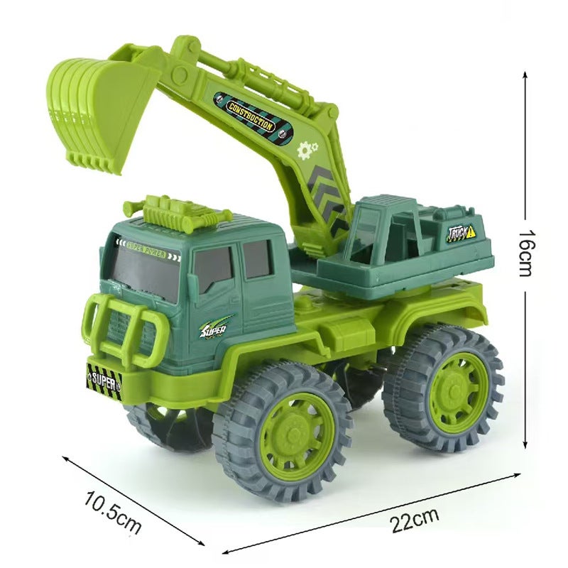 Children'S Large Simulation Engineering Car Digger Mixer Dumper Boy Beach Drop-Resistant Toy Car Stall - Image 1