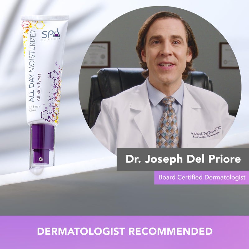 SPA SCIENCES - All Day Moisturizer - Made in the USA - Lightweight, Gentle Moisturizer - With Glucosamine HCL, Seaweed Extract - Hydrating, Revitalizing, Soothing - Vegan - For All Skin Types - 1.8oz - Image 2