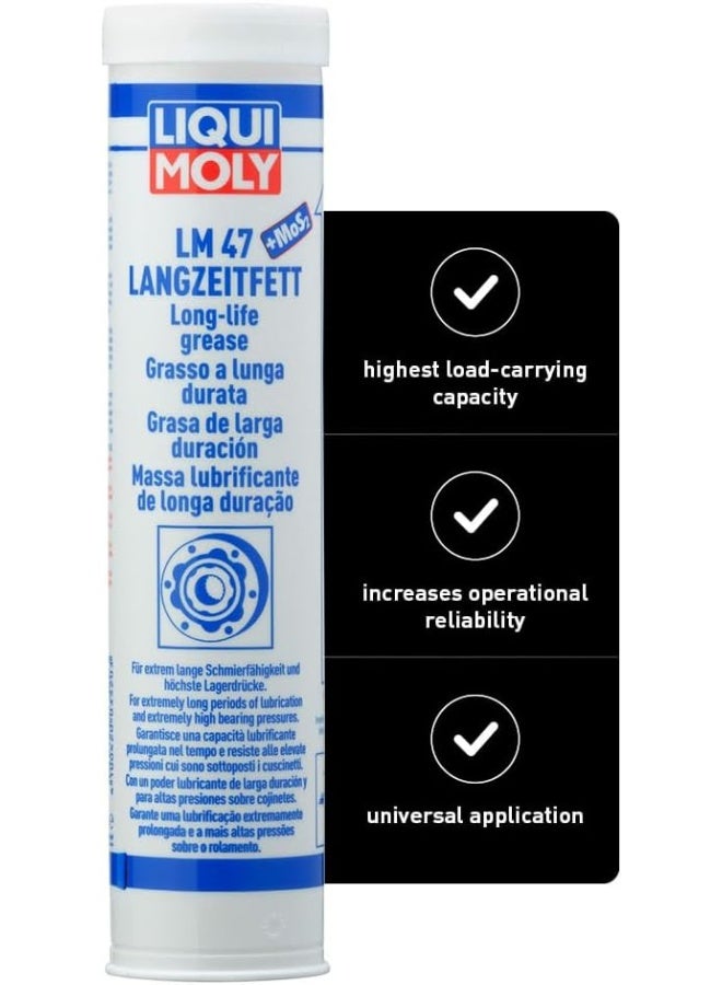 LIQUI MOLY Liqui Moly LM 47 Long-Life Grease with Mos2 400 g - Image 1