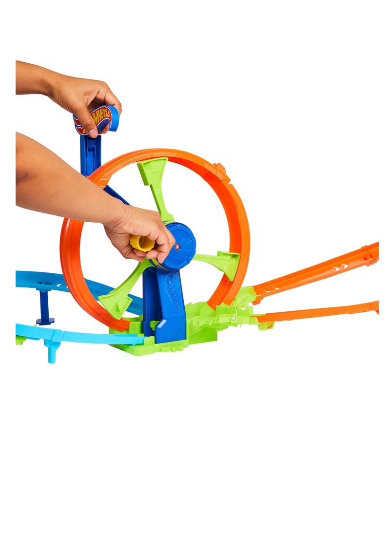 Hot Wheels - HotWheels Rapid Launch & Loop Playset - Image 1