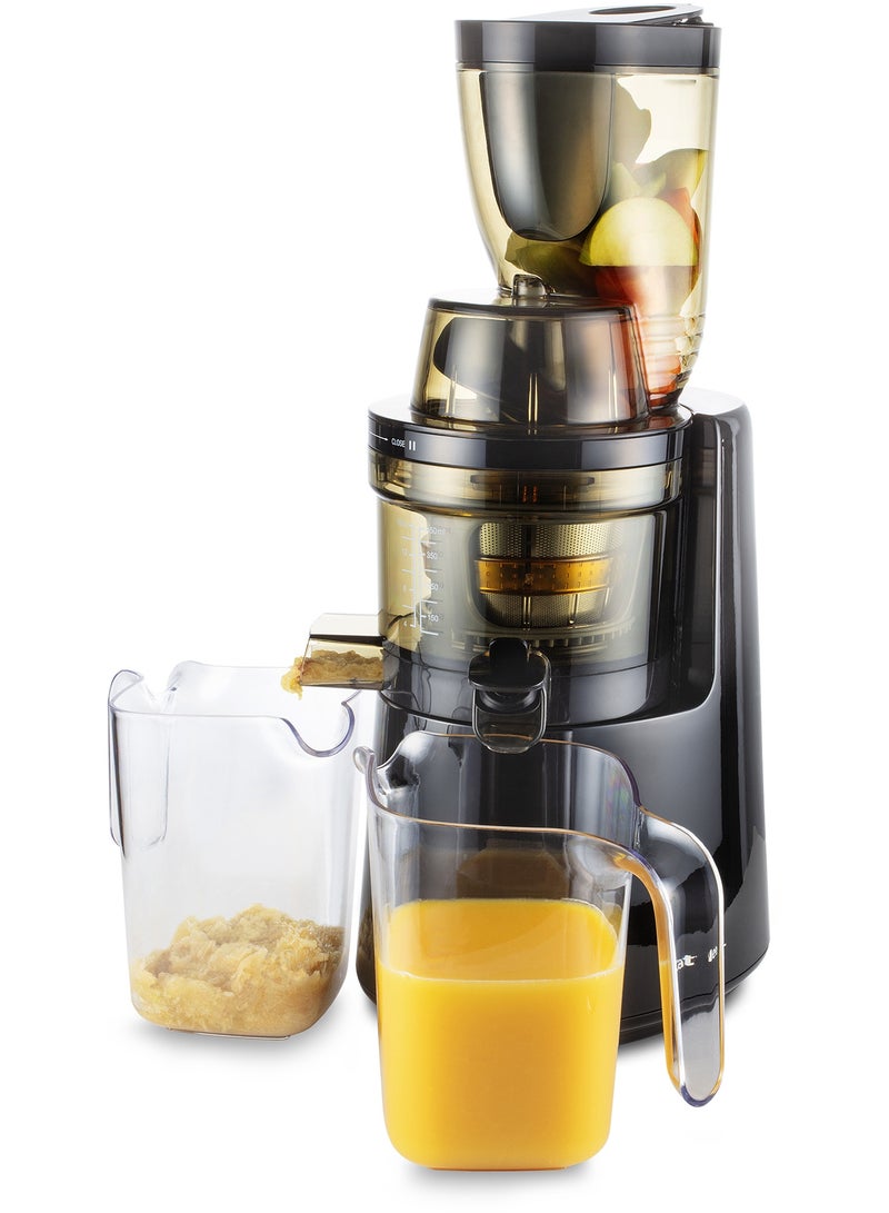 كاتلر Catler JS 8013 Slow Juicer, Cold Press Juicer with 80mm Extra-Wide Feed Chute, Quiet Induction Motor, Anti-Drip System,  Multi-Function Juicer for Juice, Smoothies, Sorbets & Plant Milk - Image 2