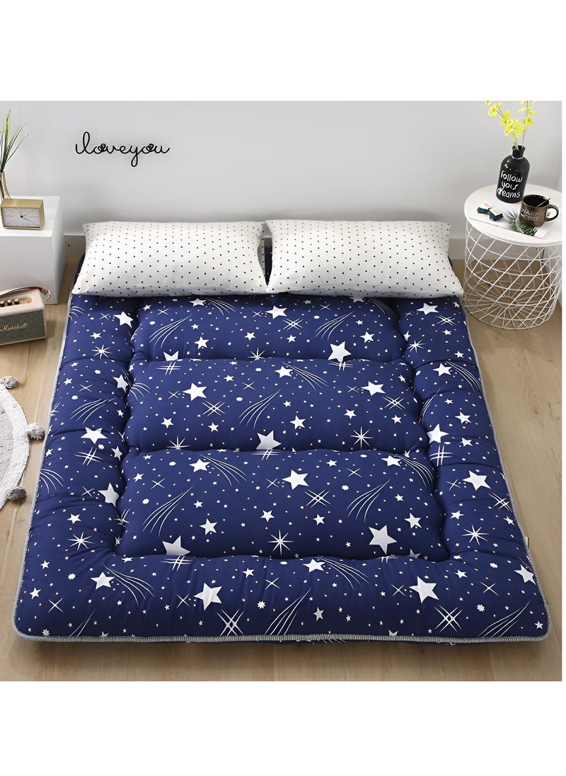 ZUIHAO - Japanese Floor Mattress Futon Mattress Thicken Tatami Mat Sleeping Pad Foldable Roll Up Mattress Easy to Store and Portable for Camping - Image 1